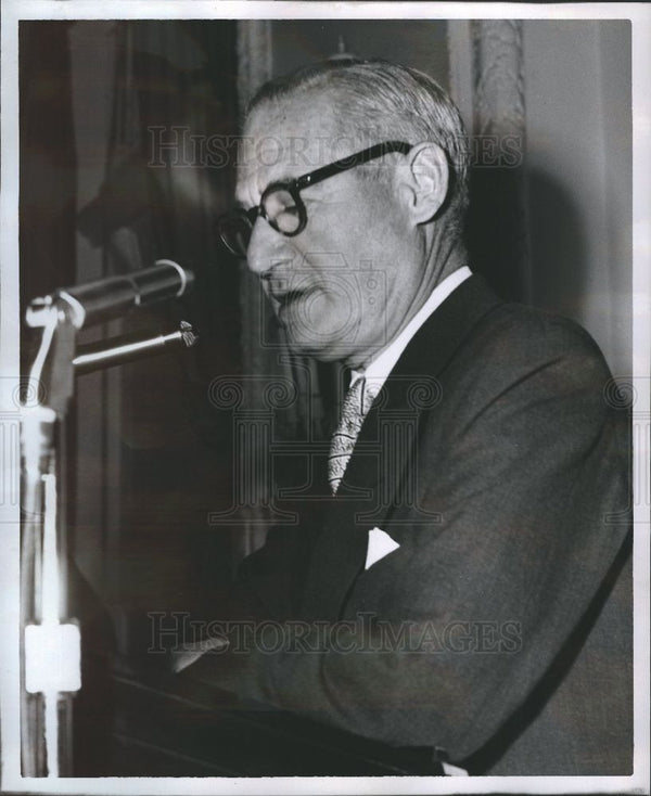 1953 Press Photo Arnold Sulzberger - Historic Images