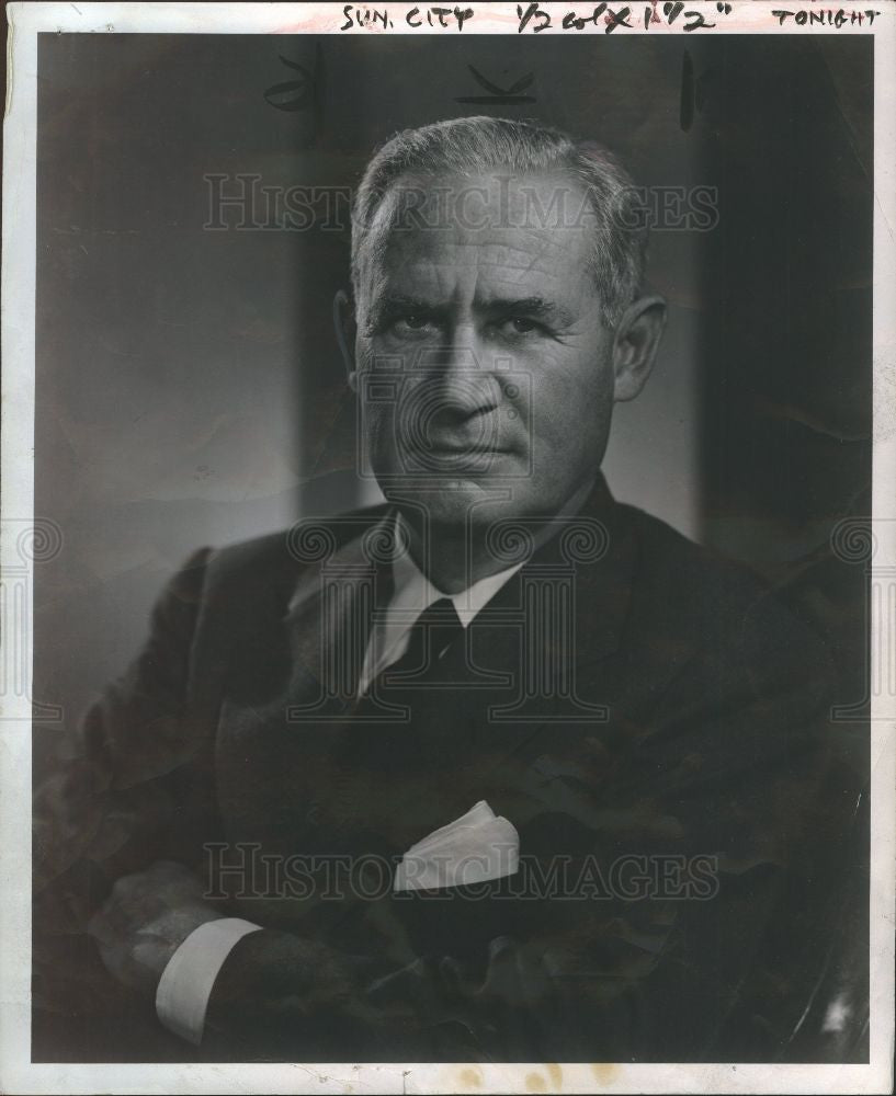 1953 Press Photo Arthur Hays Sulzberger publisher Times - Historic Images