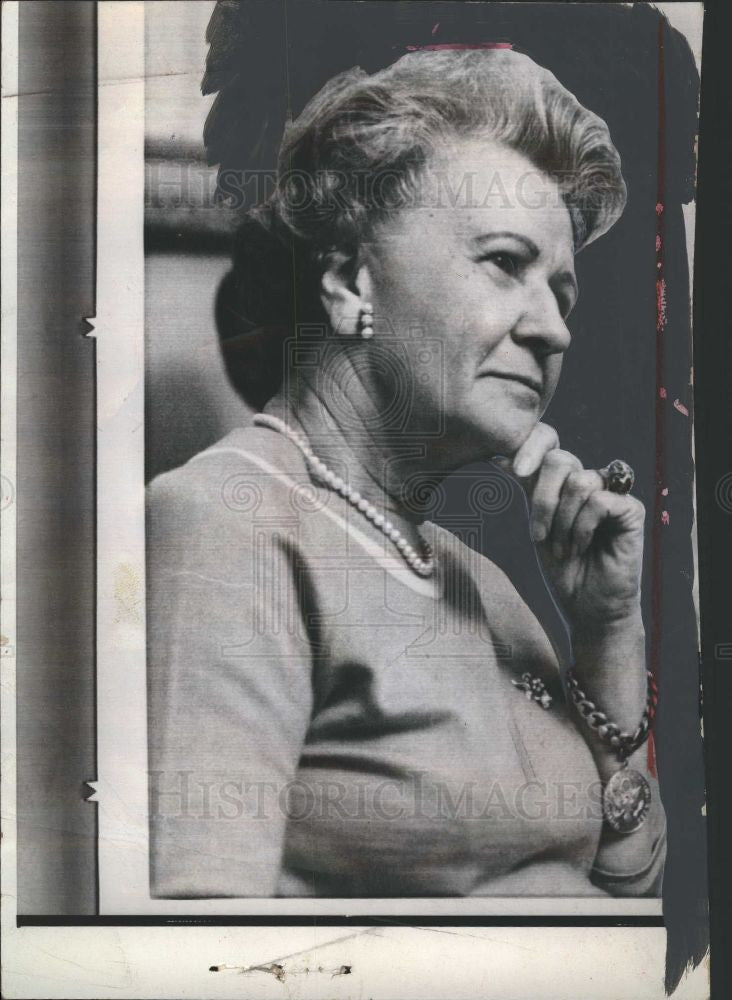 1970 Press Photo Leonor K. Sullivan politician - Historic Images
