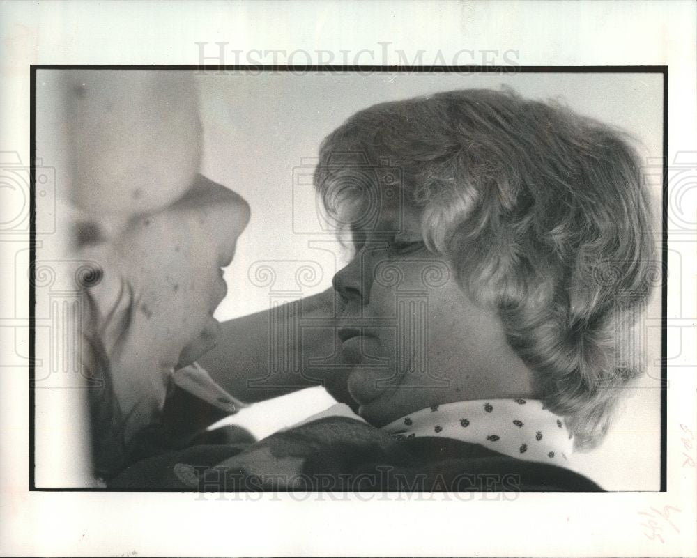 1986 Press Photo John Sullivan, Marcia Sullivan, coma - Historic Images
