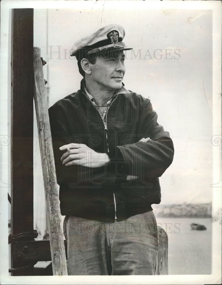 1960 Press Photo Barry Sullivan Actor - Historic Images