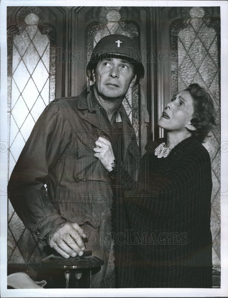 1959 Press Photo Barry Sullivan actor - Historic Images