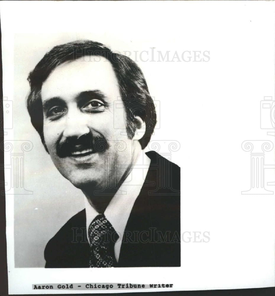 1980 Press Photo Aaron Gold Writer - Historic Images