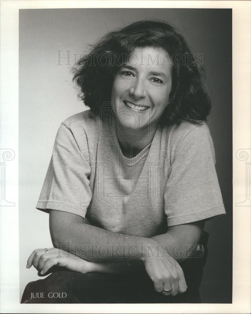 1992 Press Photo Julie Gold - Historic Images