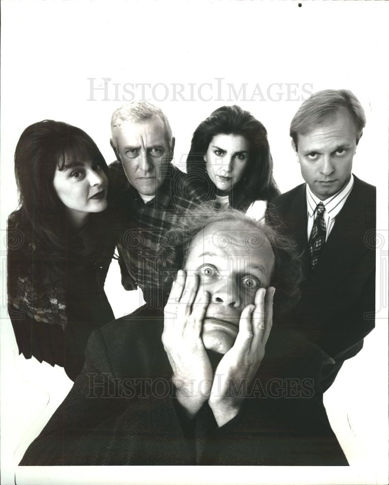 1995 Press Photo Kelsey Grammer David Hyde Pierce NBC - Historic Images