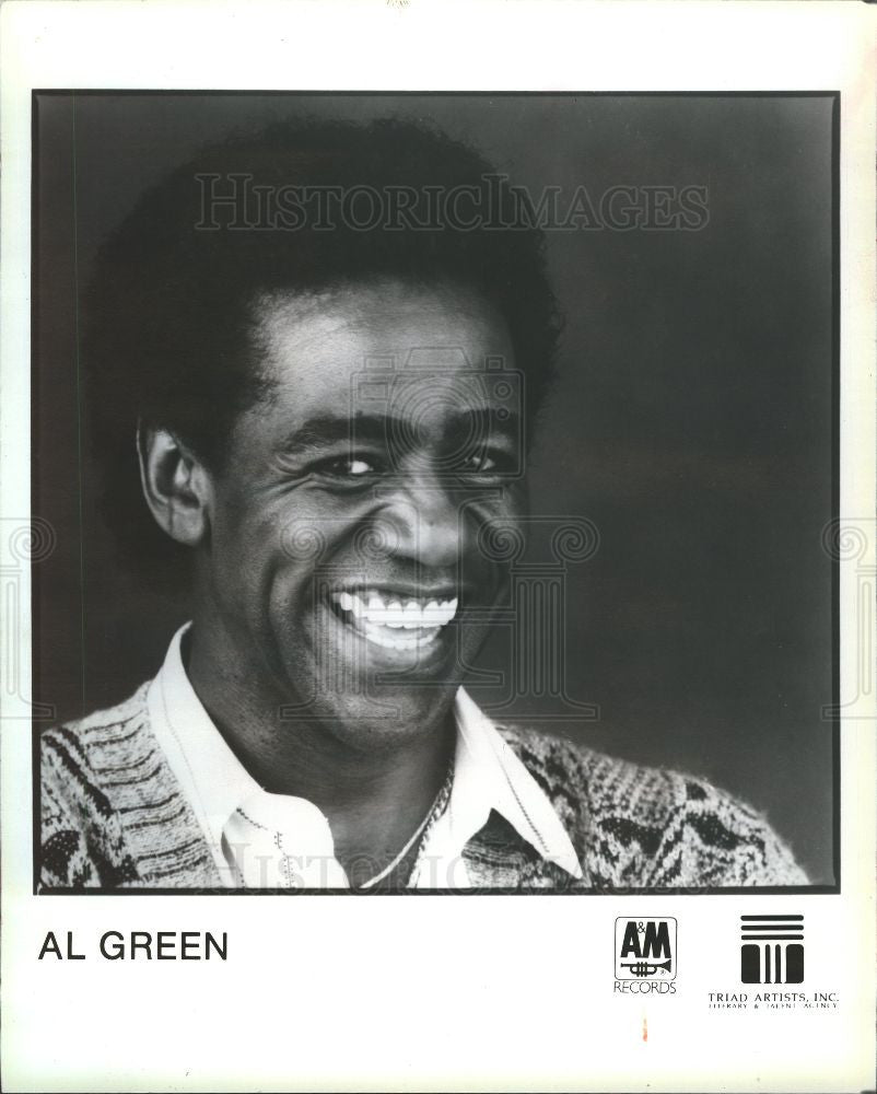 1992 Press Photo Al Green Singer - Historic Images
