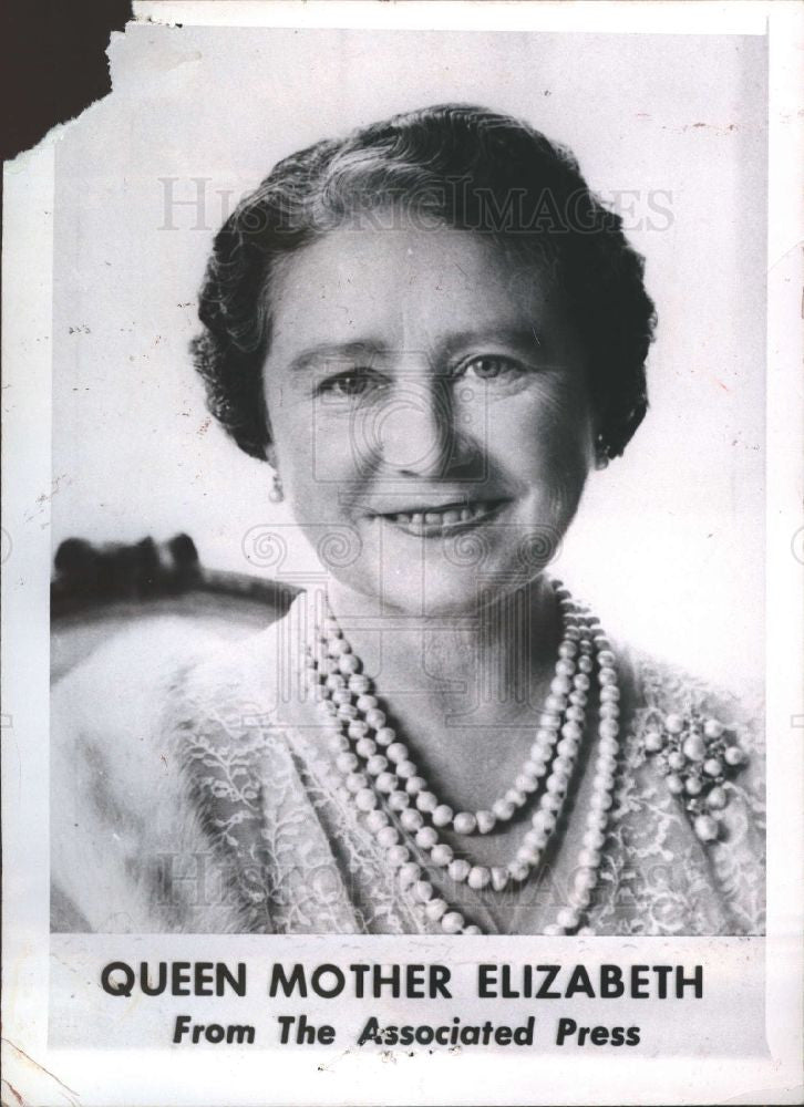 1960 Press Photo Queen Elizabeth The Queen Mother - Historic Images