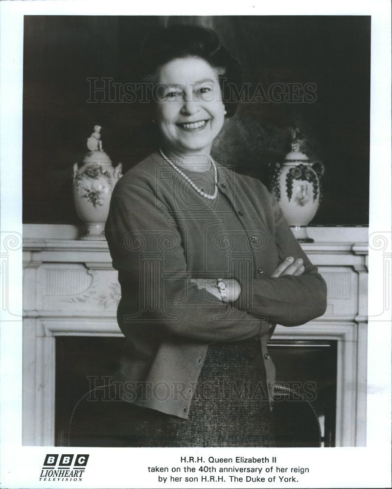 1993 Press Photo Queen Elizabeth II - Historic Images