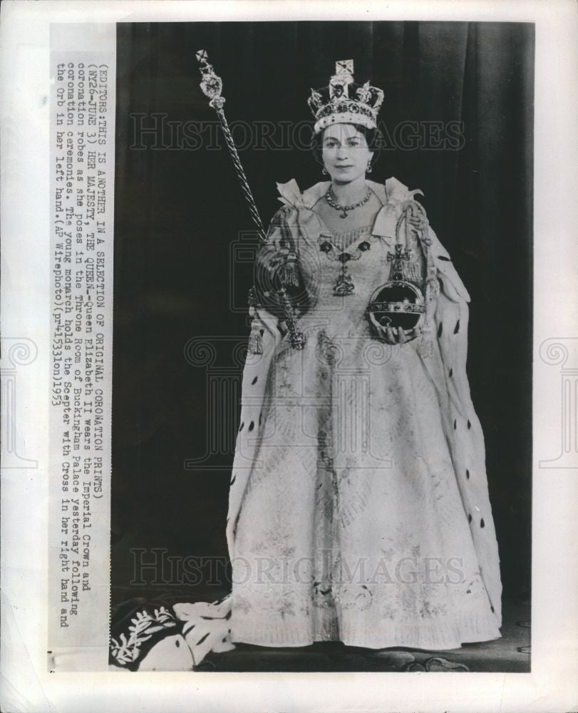 1981 Press Photo Elizabeth II , United Kingdom - Historic Images