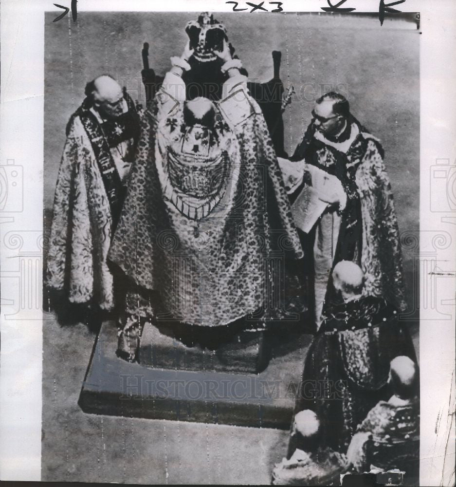 1953 Press Photo ERF QEII Coronation - Historic Images