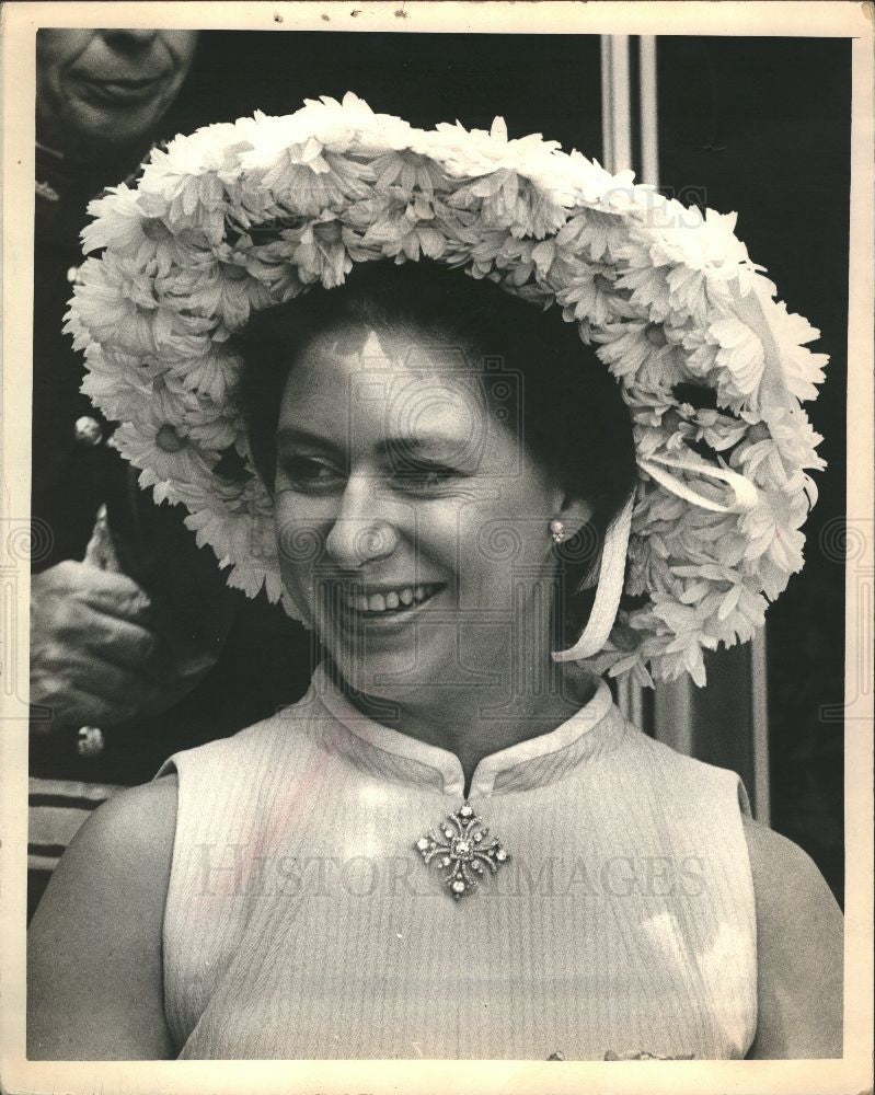 1970 Press Photo Princess Margaret Oxford Churchill - Historic Images