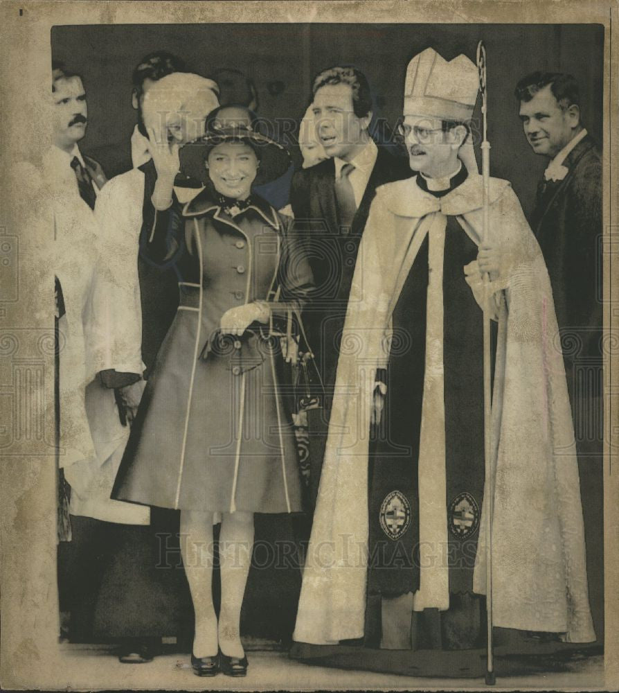 1974 Press Photo Princess Margaret - Historic Images