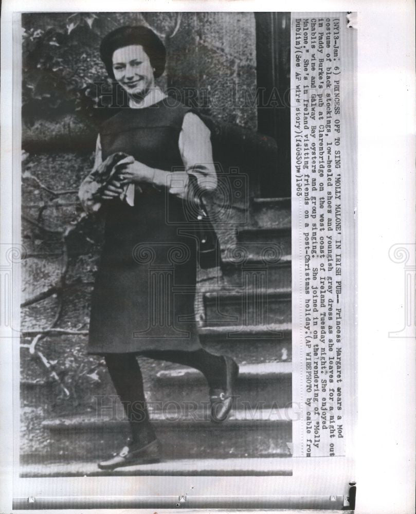 1965 Press Photo Princess Margaret, Countess of Snowdon - Historic Images