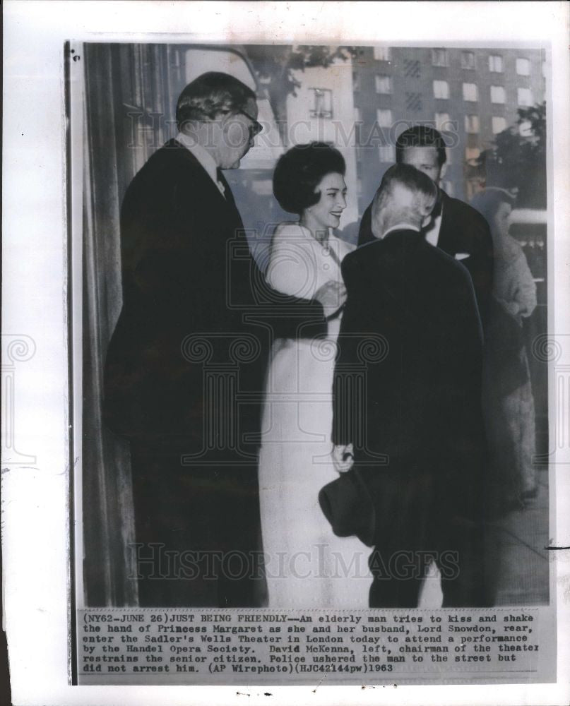 1963 Press Photo Princess Margaret, Countess of Snowdon - Historic Images