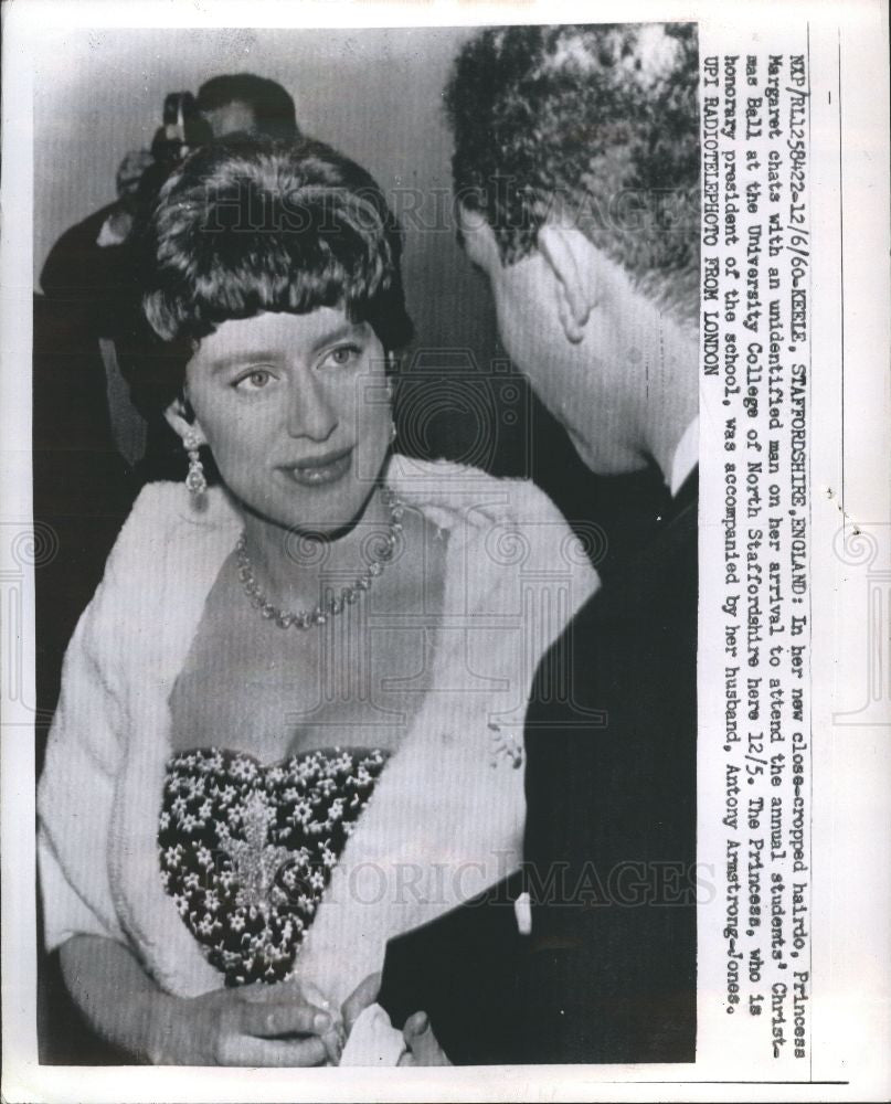 1960 Press Photo Princess Margaret President Ball - Historic Images
