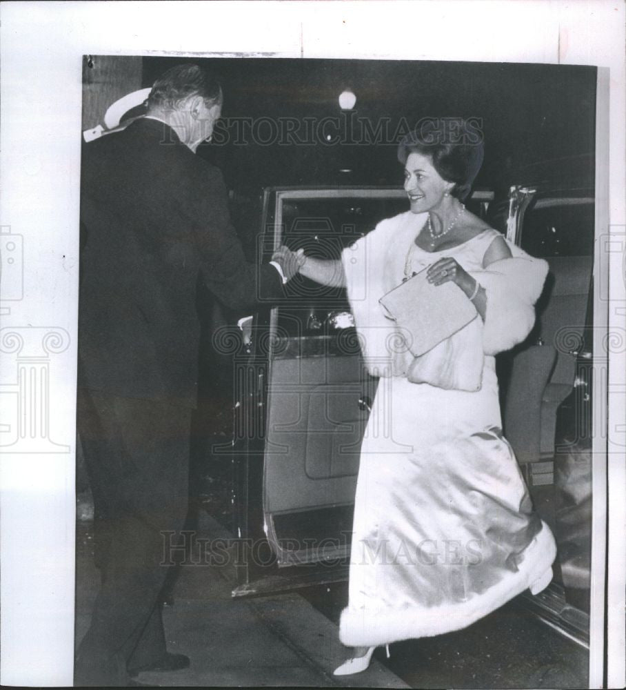 1965 Press Photo Princess Margaret ERF 1965 US Visit - Historic Images