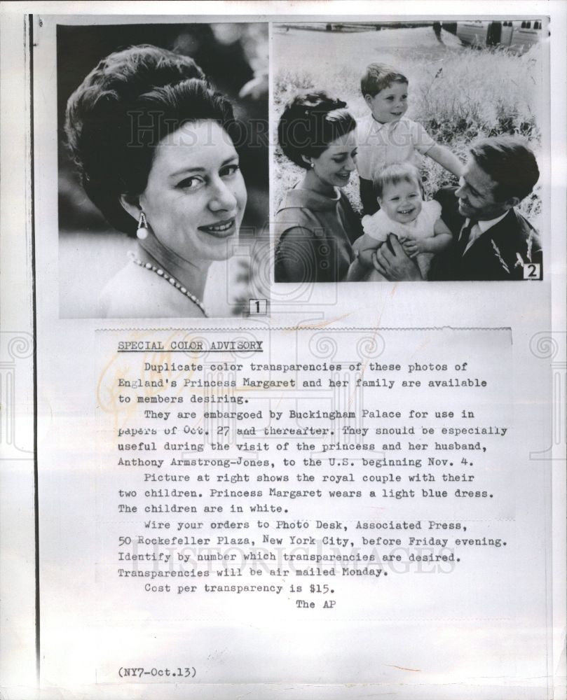 1965 Press Photo Erf Princess Margaret - Historic Images