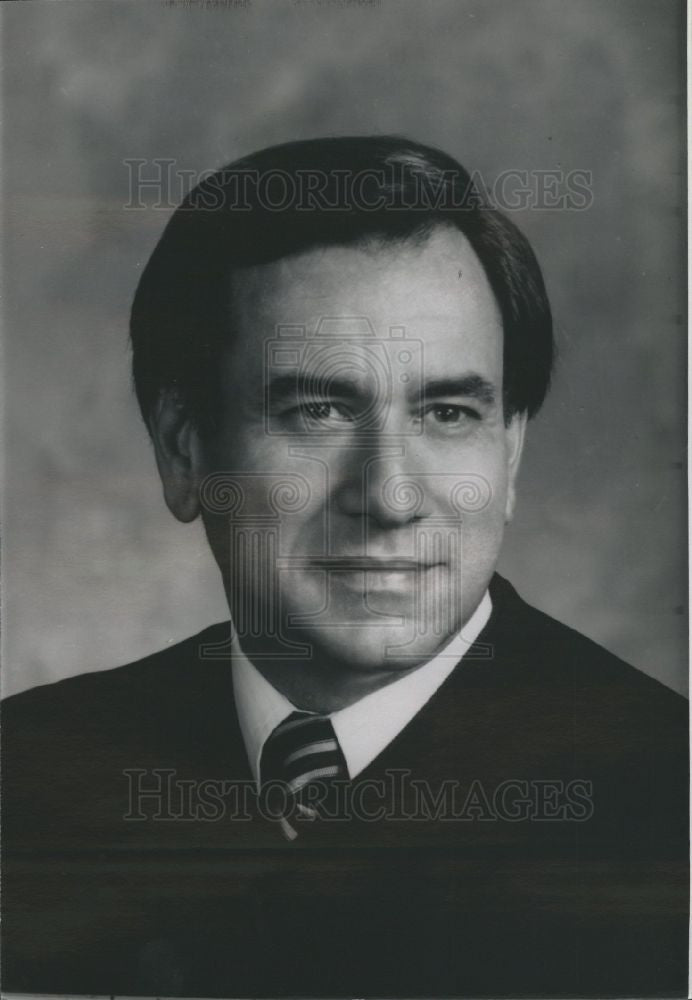 1989 Press Photo Barry Grant Oakland County Judge - Historic Images