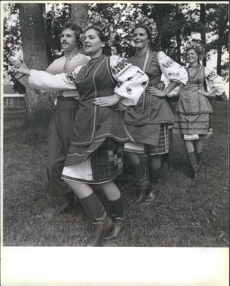 1979 Press Photo Ethnic Festivals Ukrainian - Historic Images