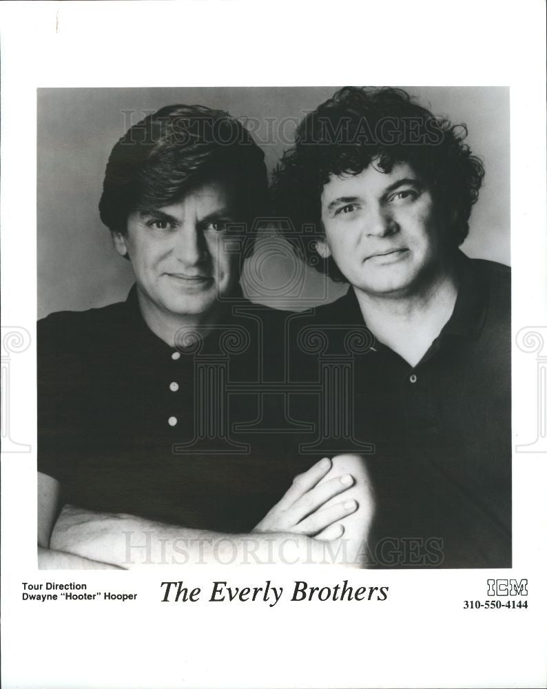 1992 Press Photo Everly Brothers, Rock and Roll - Historic Images