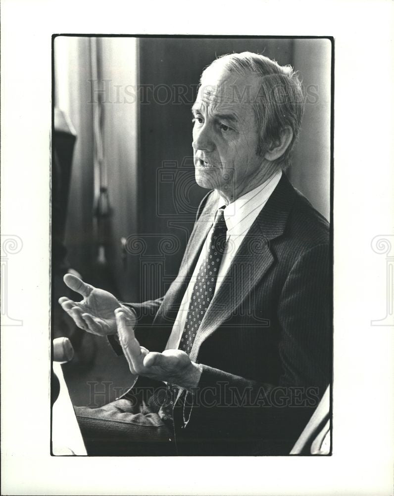 1981 Press Photo C. Jackson Grayson - Historic Images