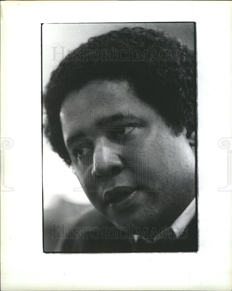 1985 Press Photo Detroiter GREGORY GRAY - Historic Images