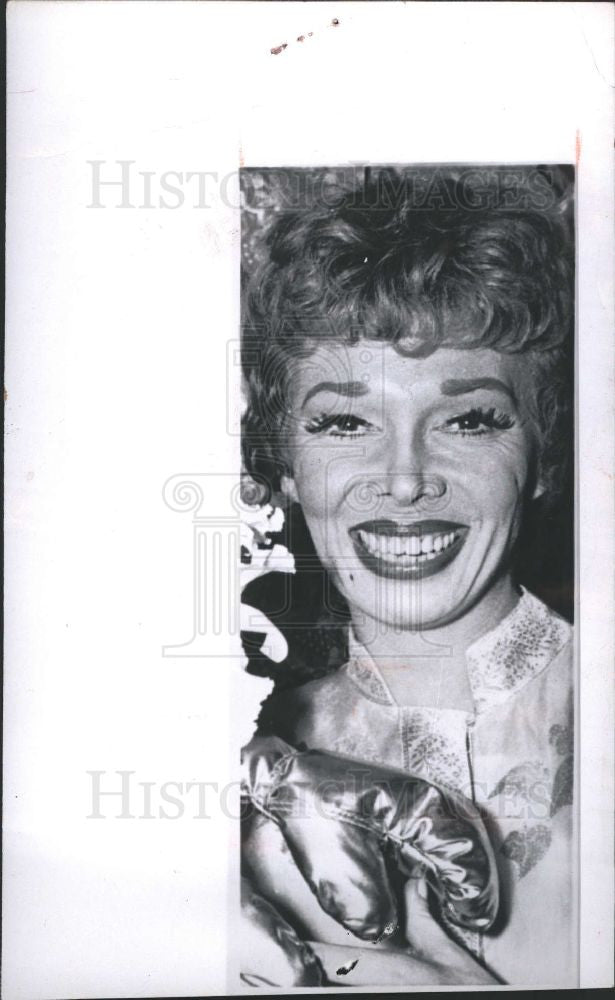 1959 Press Photo Dolores Gray singer actress stage film - Historic Images