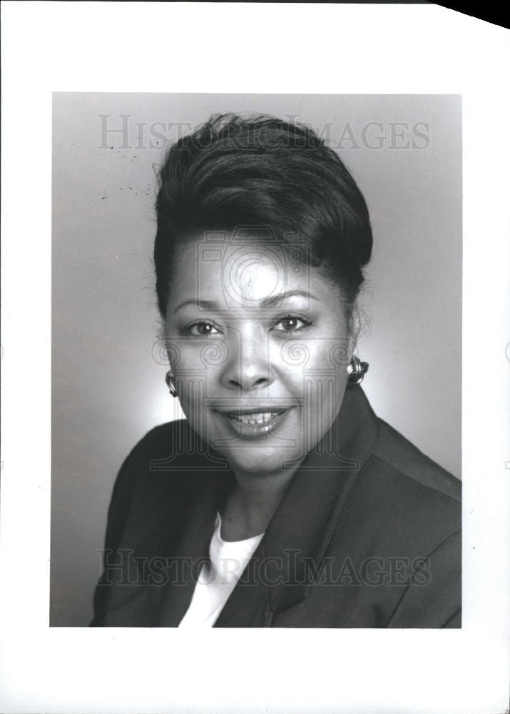 Press Photo Cassandra Smith Gray Detroit Council - Historic Images