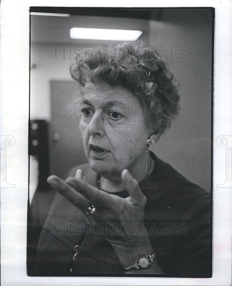 Press Photo Alice Gray Museum of Natural History - Historic Images