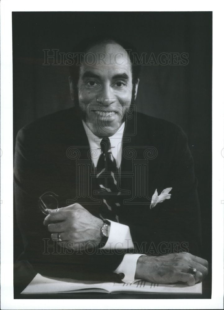 1996 Press Photo Earl G. Graves American entrepreneur - Historic Images