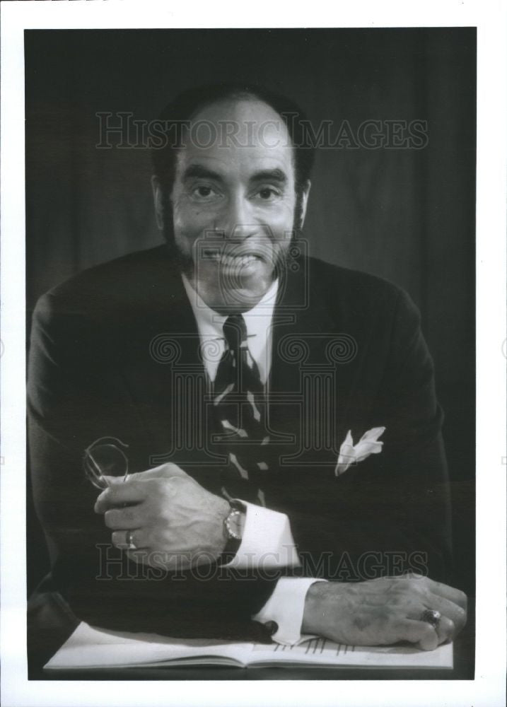 Press Photo Earl G. Graves (publisher) - Historic Images