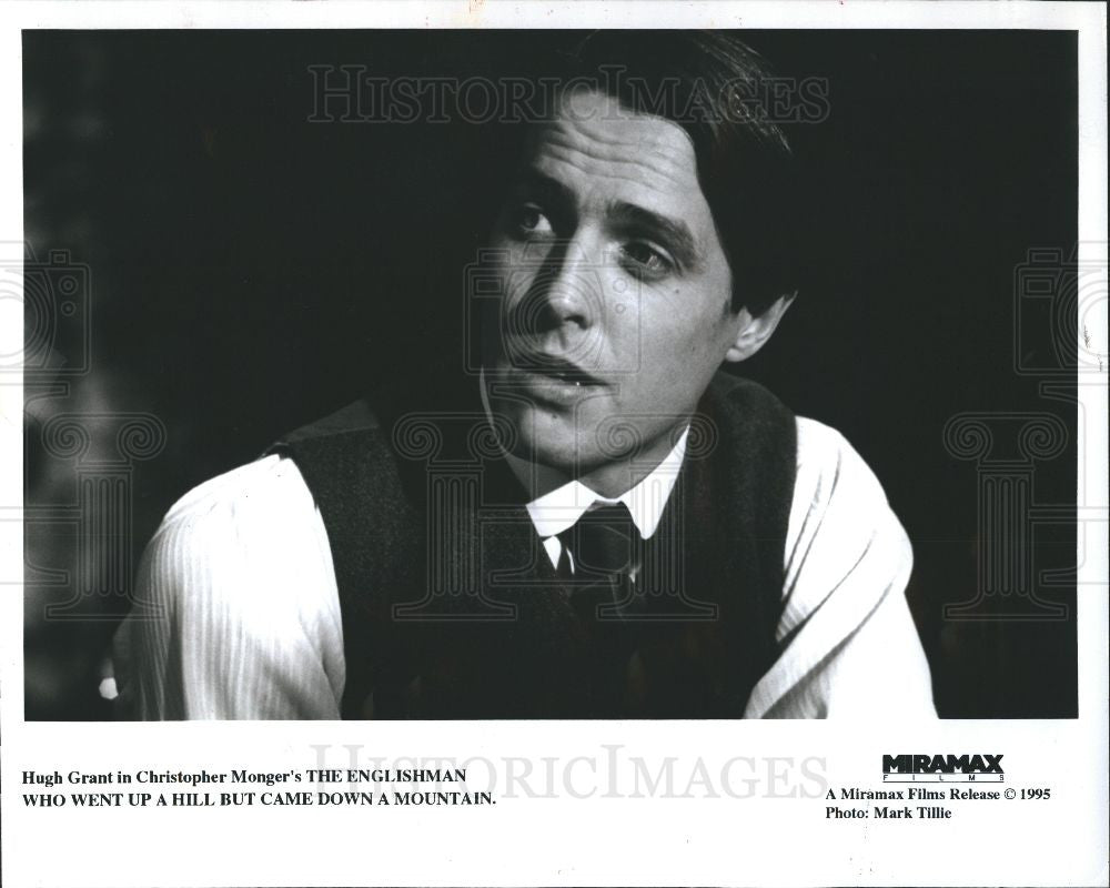 1995 Press Photo Hugh Grant film producer - Historic Images