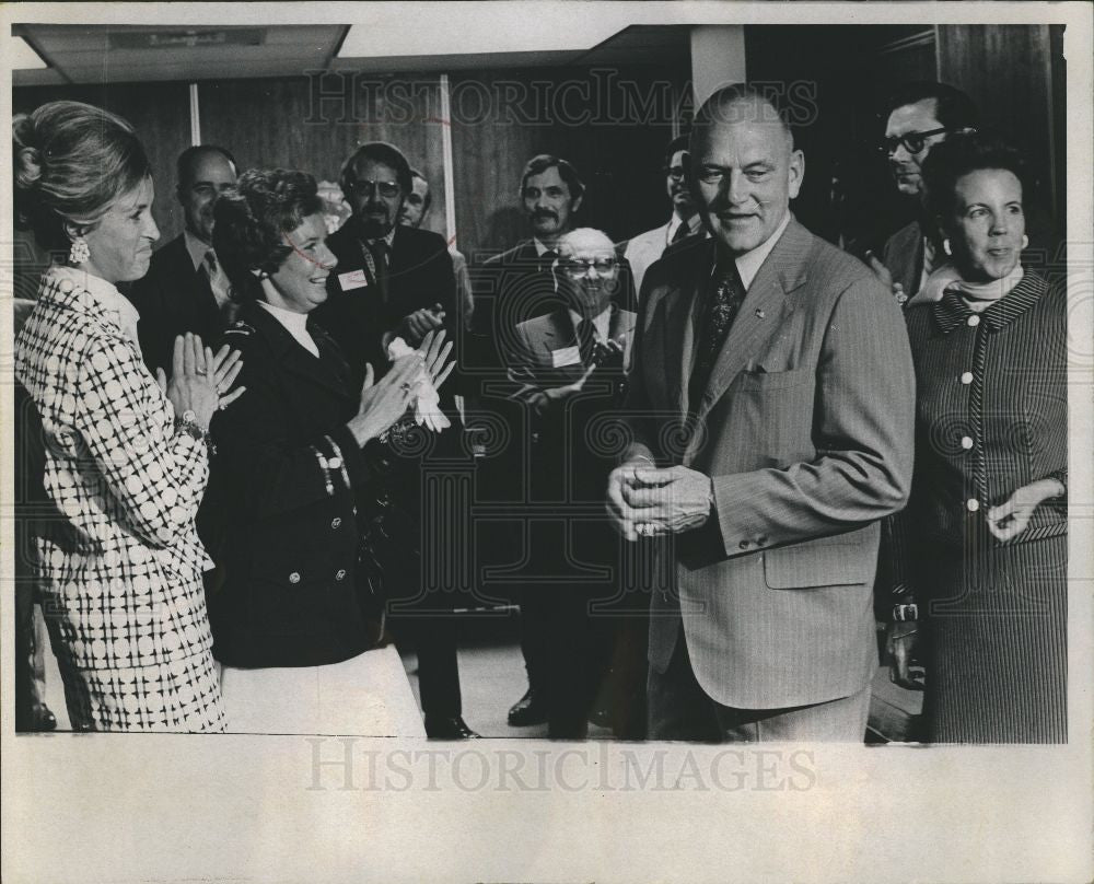 1972 Press Photo Detroit Politician Wins Again - Historic Images