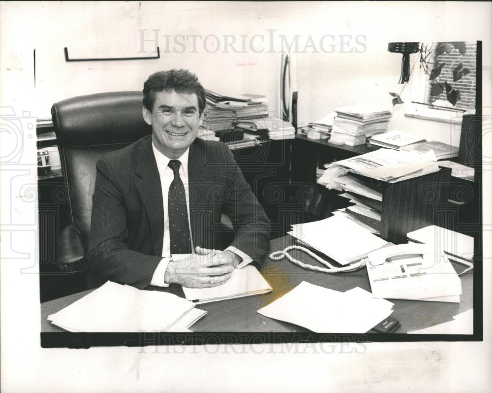 1990 Press Photo Charlie Gray - Historic Images