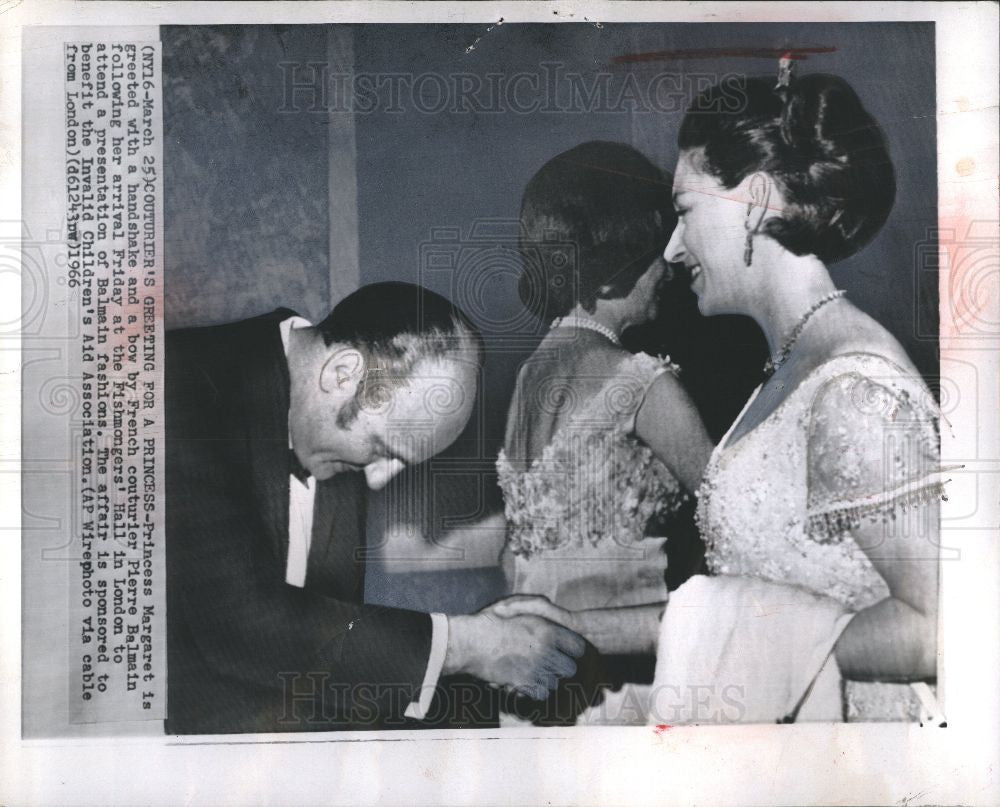 1966 Press Photo Princess Margaret Countess Snowdon - Historic Images