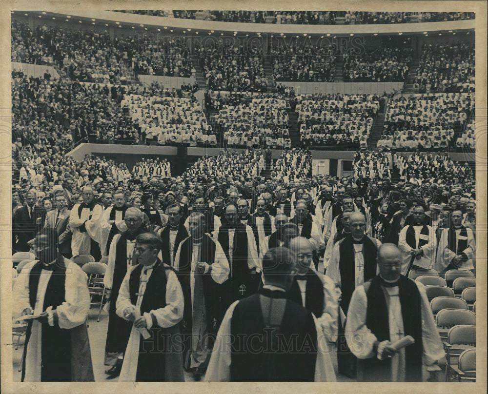 1979 Press Photo Episcopal Church - Detroit Convention - Historic Images