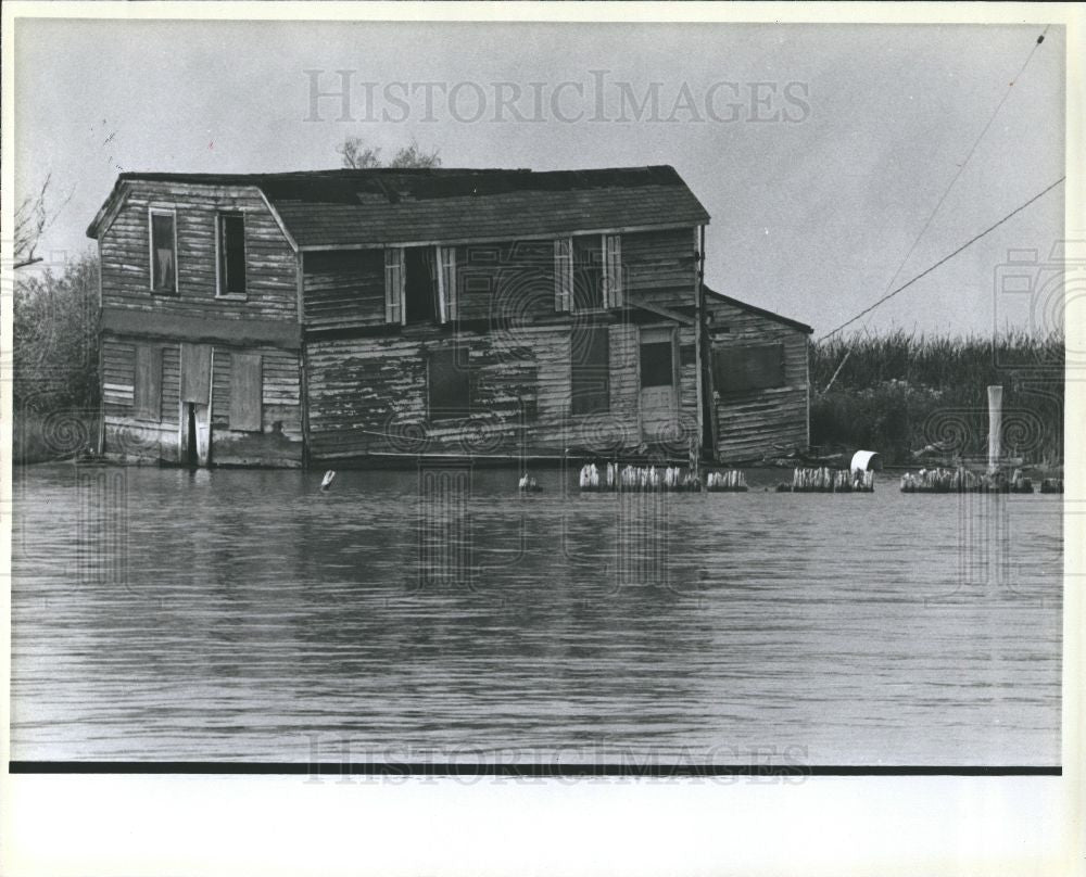 1978 Press Photo Erosion - Historic Images