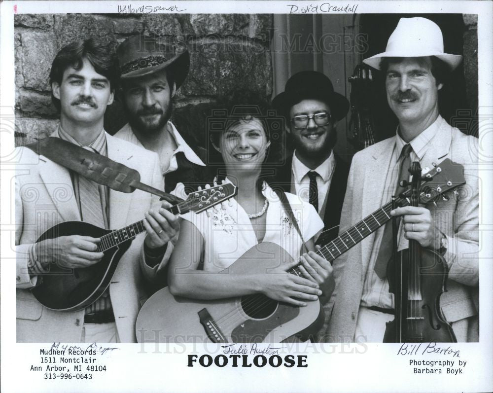 1987 Press Photo Myron Grant Singer Musician - Historic Images