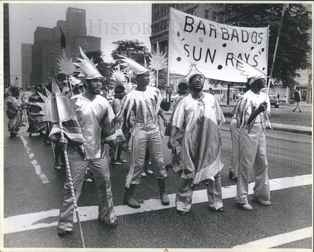 1979 Press Photo Caribbean carnival - Historic Images