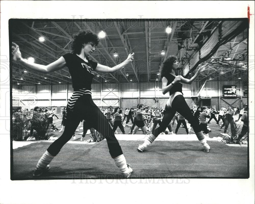 1972 Press Photo Fitnesse Exercise Co, Andrea Bernstein - Historic Images