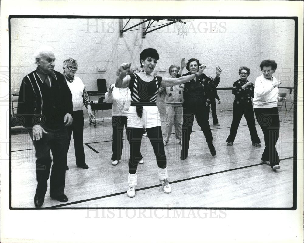 1986 Press Photo dancer - Historic Images