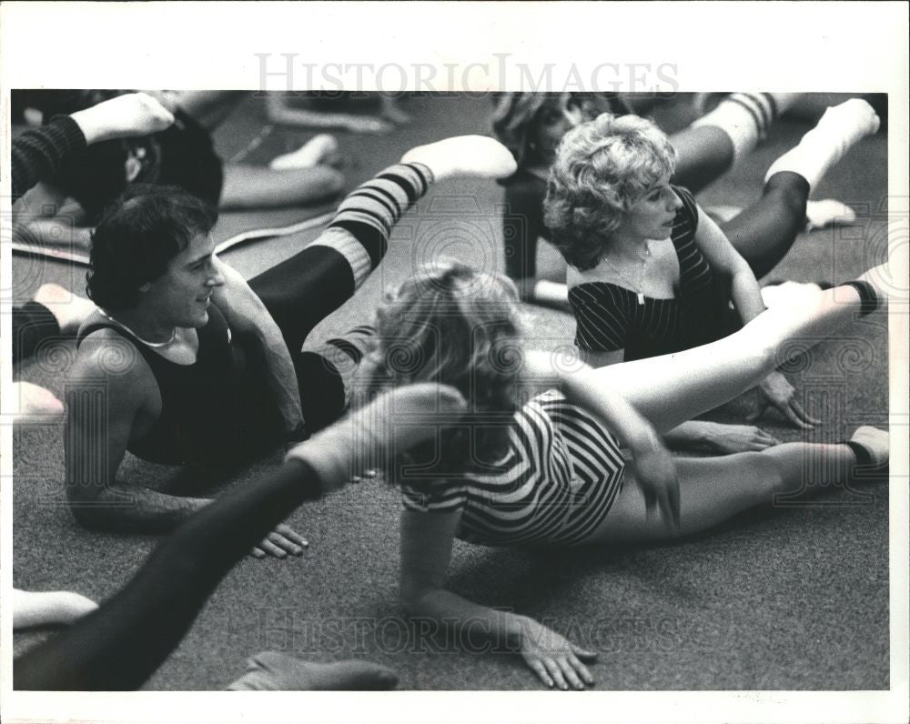 1982 Press Photo Physical exercise physical fitness - Historic Images