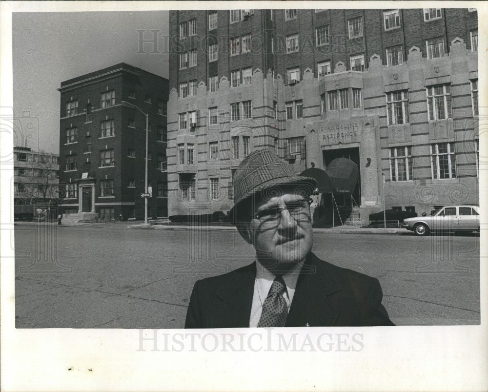 1976 Press Photo Evangeline Residence - Historic Images