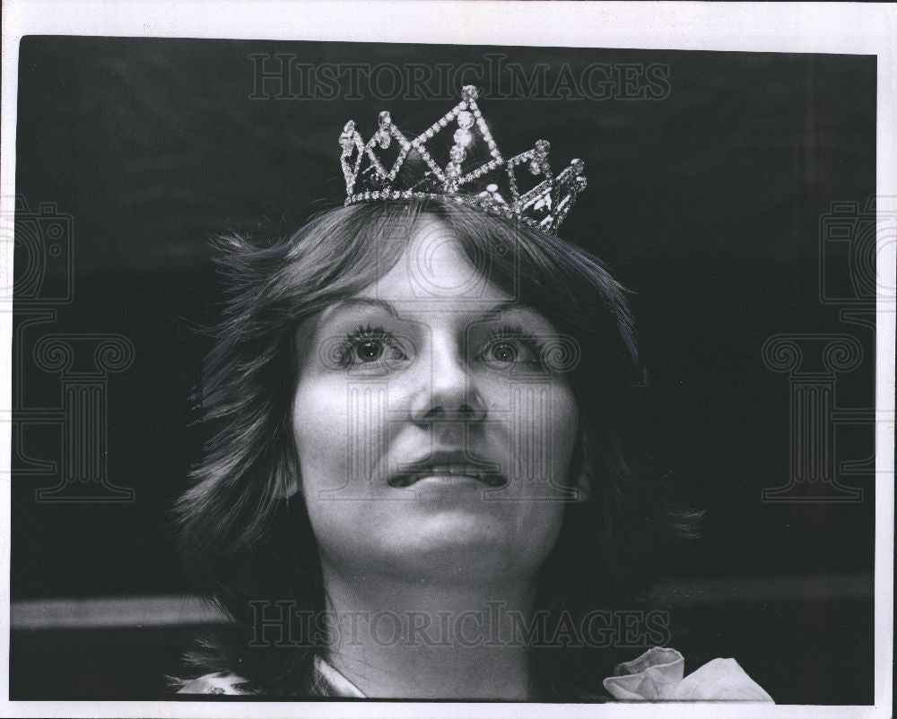 1978 Press Photo Kim Johnson Irish Festival Queen - Historic Images