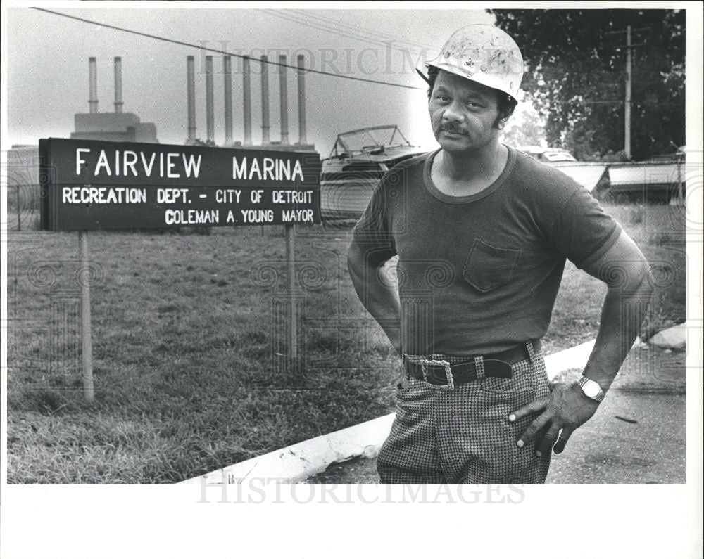 1981 Press Photo Fairview Marina - Historic Images