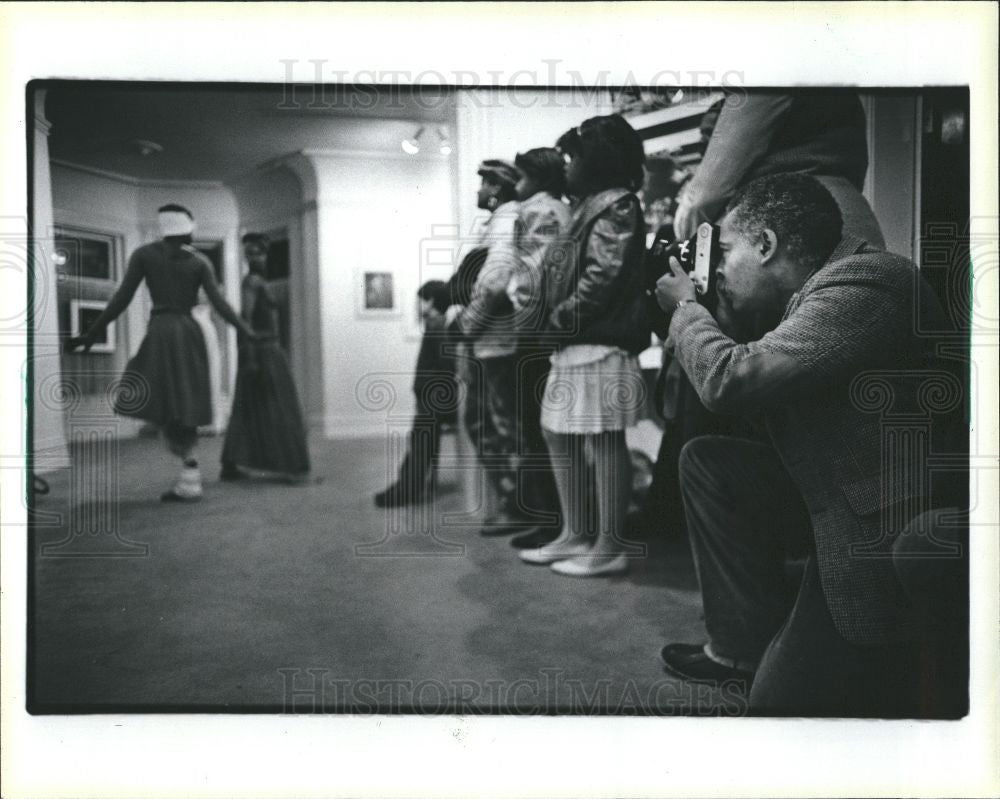 1986 Press Photo Hugh Grannum Detroit Free Press Photo - Historic Images