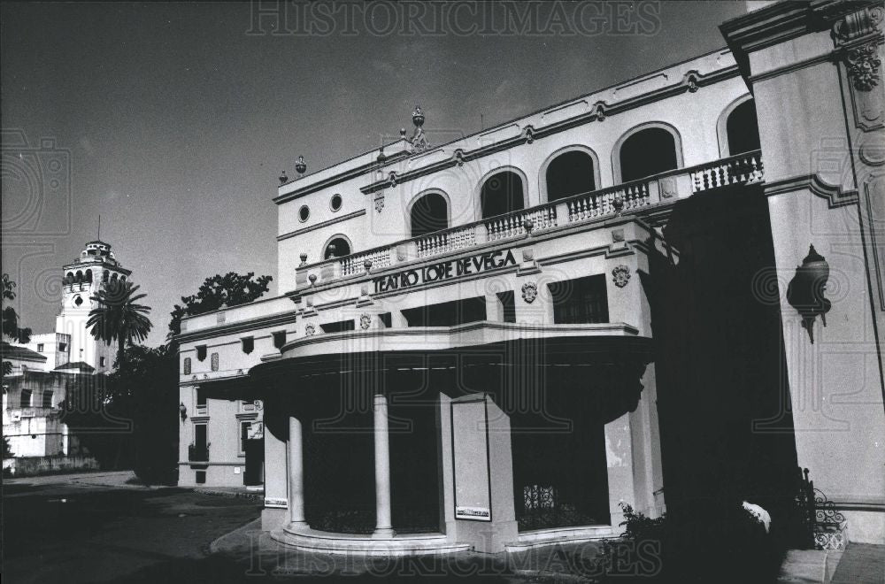 Press Photo Expo 92 - Sevilla Spain - Theater - Historic Images