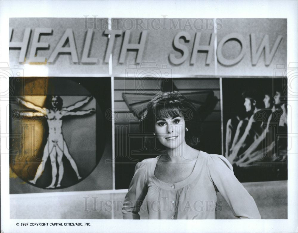 1987 Press Photo health show, abc news, sullivan - Historic Images