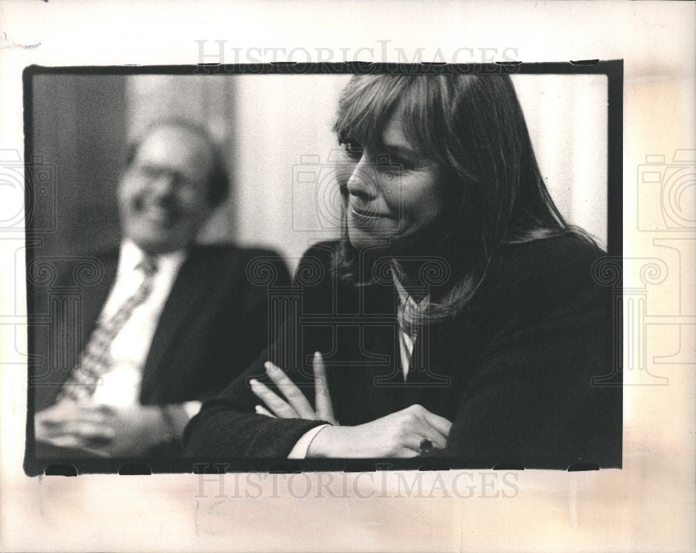 1989 Press Photo Kathleen Sullivan - Historic Images