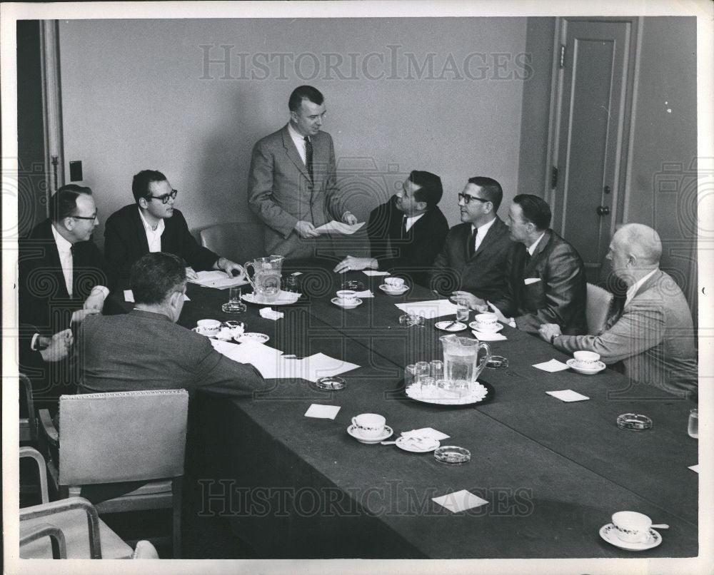 1962 Press Photo Joseph Sullivan Member of Parliament - Historic Images